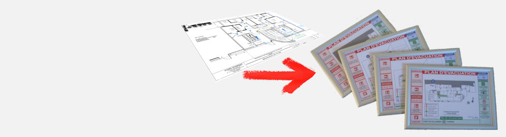Copie de plan d'évacuation