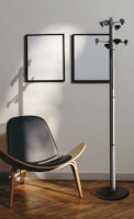 Coat racks for collective spaces